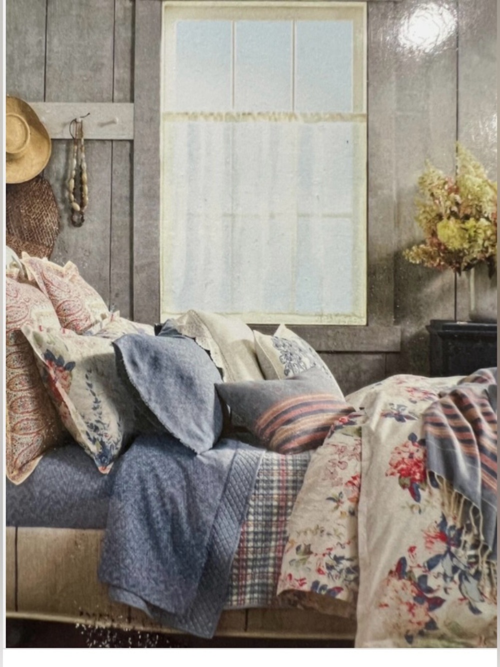 NEW Ralph Lauren 100% cotton full/ queen duvet cover in “Veronique” pattern